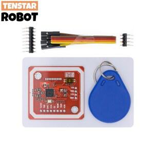 호환 TENSTAR ROBOT PN532 NFC RFID 무선 모듈 V3 사용자 키트 리더기 모드 IC S50 카드 PCB Attenna I2C IIC SPI HSU