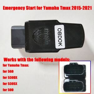 Tmax -의 비상 시미니 소형 소형 560 530DX 500 이모빌라이저 에뮬레이터 도구에 대한 키가 없는 바이크