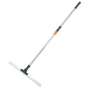 36cm 실리콘 스퀴지 롱 핸들 바닥 스크래퍼 긁개 욕실 주방 청소기 타일 벽 유리 샤워 회전식 텔레스코픽