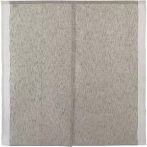 써니데이패브릭 출입구 커튼 (W33.5 xH66.9 ) 태피스트리 일본 노렌 슬랩 라인 (베이지) 룸 디바이더