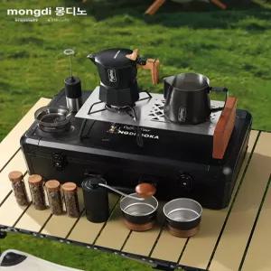캠핑용 모카포트 세트 에스프레소 케비닛 커피메이커 휴대용 선물 야외
