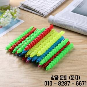헤어 파마 막대 나선형 DIY 플라스틱 긴 롤러 살롱을위한 열없는 컬링