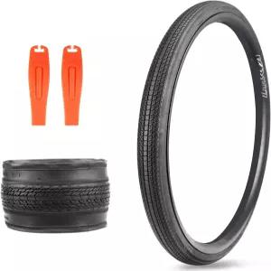 MEGHNA 자전거 타이어 700C 도로 접이식 700 x 35C 고속 롤링 37-622mm 교체 고정 기어 자갈 하이브리드 -