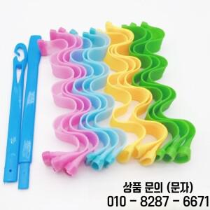 12개/세트 열 없는 헤어롤러 DIY 매직 웨이브 컬 무해한 소프트 스타일링 키트 도구용 액세서리