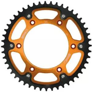 94-19 KTM 250SX와 호환되는 슈퍼프록스 스텔스 리어 스프로켓(51T)(오렌지)