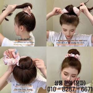 미트볼 헤드 매직 도구 무열 컬링 다리미 심리스 및 편리한 타이