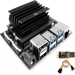 WayPonDEV Jetson 나노 개발자 키트 - 4GB LDPPR4 RAM 16G eMMC AI 로보틱스 머신 러닝용 서브 미니 PC