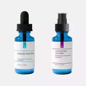 순수 오리지널 성분 살리실산 20 용액 중화제(각각 30mL) 유리 방울