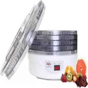 토탈 셰프 식품 탈수기 - 5 BPA 프리 트레이 건조 육포 과일 채소 버섯 고기 생선 등 식기세척기 안전 랙이