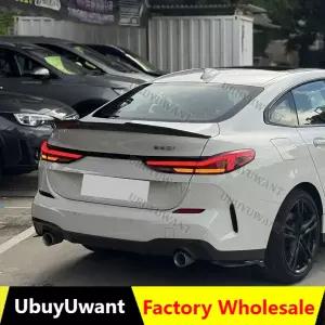 BMW 호환 2 시리즈 F44 218 220 M325i PSM ABS 플라스틱 프라이머 색상 외장 자동차 리어 테일 윙 트렁크