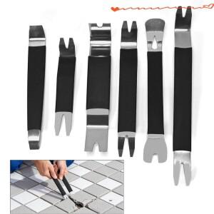 6PCS 파티오 포장재 제거 도구 스테인레스 스틸 추출 정원 마당 블록 건설용 리프팅