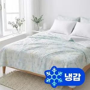 [애프터식스]플라워리본 냉감이불 여름이불 시원한 슈퍼싱글 퀸