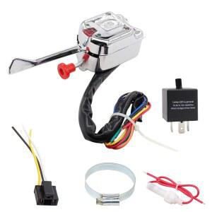 APPLIANPAR 시그널 스위치 핫로드 LED 유니버설 전자 고정 12V 스트리트