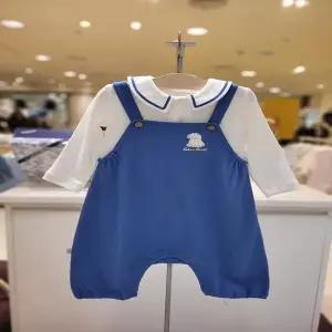 쇼콜라 TTPMOW062NPP 백일돌선물TCBL강아지멜빵상하N