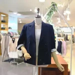 멜로디가든 M26M4J108 세컨비죠 7부소매 자켓