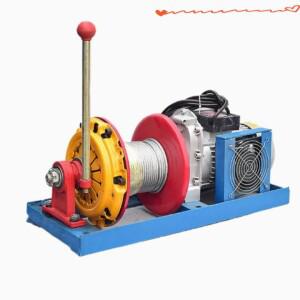 220V 1500kg 리프트 와이어 로프 모터 전기 윈치 (클러치 포함)