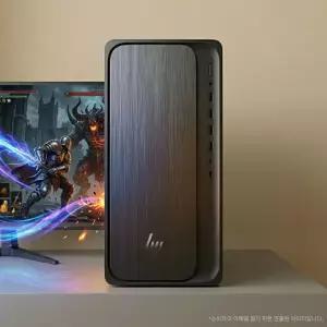 HP 2026 AI 데스크탑 인텔 U7-265 DDR5 RTX5060 윈도우11 미니타워 옴니데스크 M03-0028KR 게이밍 데스크탑