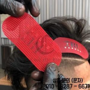 이발사 헤어 그리퍼 스티커 테이프 거치대 스타일링 도구 액세서리 살롱 미용사 2 개