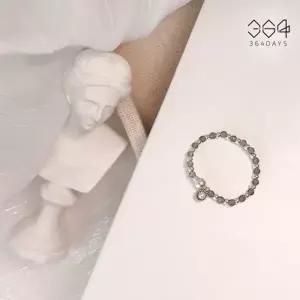 [텐바이텐]925실버 6월 탄생석 반지 크리스탈 진주반지 기념일 생일 선물