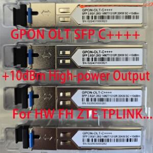 1PCS +10dBm GBIC GPON SFP OLT 트랜시버 C++++ 20km SC 커넥터 2.5G/1.25G Pon 모듈