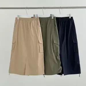 [다잇템] 여성 긴치마 에이라인 슬릿 건빵 투웨이