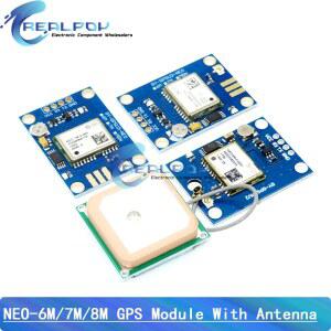 호환 NEO-6M NEO-7M NEO-8M GY-NEO6MV2 GY-NEO7MV2 GY-NEO8MV2 GPS 모듈, 비행 제어 EEPROM MWC APM2 5 Arduino용 대형 안테나