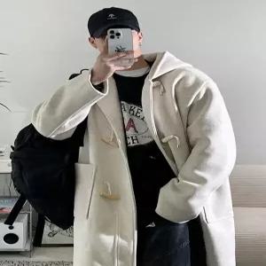 오버핏 더플 코트 남녀공용 O