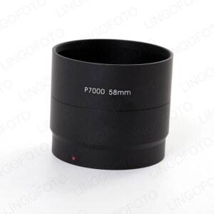 호환 Ni kon 필터 어댑터 튜브 LC8397 용 P7000/P7100 어댑터 Tubus 58mm