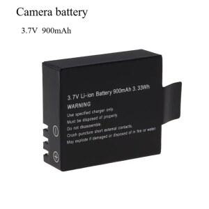 호환 SJ4000 SJ5000 SJ6000 WiFi 액션 카메라 교체 액션 카메라 배터리 용 3 7V 900mAh 충전식 이온 배터리