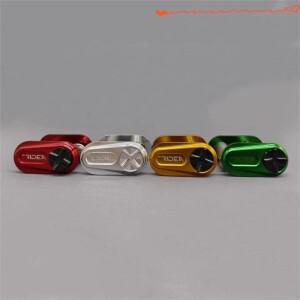 Ridea FCBI CNC 7075 알루미늄 합금 나사 Birdy2 포크 커버 1 쌍
