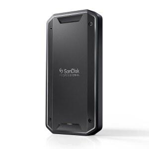 SANDISK 프로페셔널 4TB PROG40 SSD - 최대 3000MB/S Thunderbolt 340Gbps USBC10Gbps IP68 먼지/물 저항성 외장 솔리드 스테이트 드라이브 - SDPS31H004TGBCND
