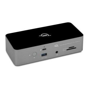 OWC 11포트 썬더볼트 5 도킹 스테이션 2.5GbE SD /MicroSD 카드 리더 오디오 입력/출력 잭 USB 3.2 타입A 포트 140W POWER LOGIC 공급