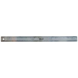 헬릭스 스테인리스 스틸 자 18인치 / 45cm (13018)