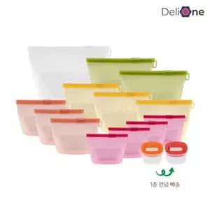 [NS홈쇼핑]델리원 플래티넘 밀폐 실리콘백 젤리팝 14종[35905867]