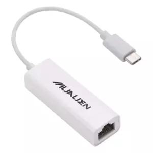 주닉스 CS-LAN7 노트북용 USB-C to LAN 어댑터 유선 랜카드
