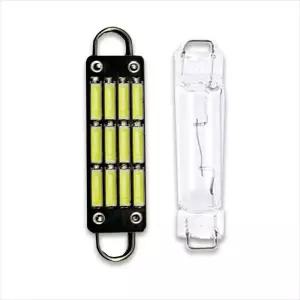 D21 12V 44mm 12LED 캔버스 LED실내등 링컨 포드 지프