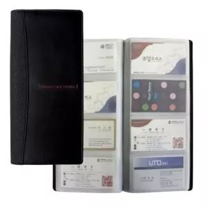 [핫트랙스]로얄오피스 명함집 4단 160매 R-404 명함케이스 (1개)(WC93CD5)