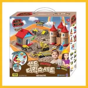 캐슬 하우스 만들기 실내 모래놀이 세트