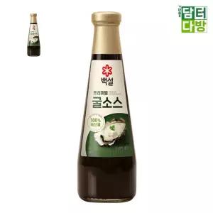 백설 굴소스 남해 X 2개 500g 남해 조미료 양념장