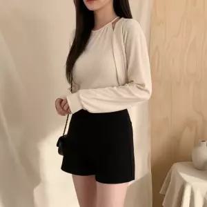 [옷자락] 여성 홀터 네크 가디건 나시 세트 셋업