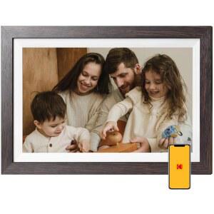 코닥 kodak 15.6인치 디지털 액자 64GB WiFi 1920x1080 HD IPS 터치스크린 자동 회전 앱을 통한 사진 및 동영상 공유