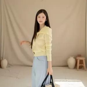 [옷자락] 여성용 기본 숄 가디건 세트 판초 망토 셋업