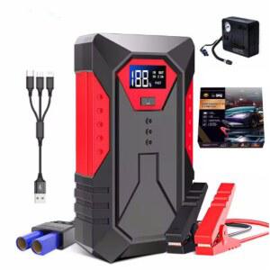 호환 18800mAh 휴대용 자동차 점프 스타트 파워 뱅크, 12V 가솔린 디젤 자동차 시동 부스터, 자동차용 시동 장치