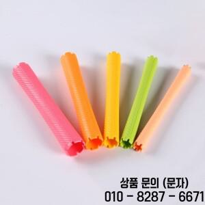 18 개/대 고무 밴드가있는 여분의 긴 헤어 롤러 콜드 파마 막대 루트 경기자 바 클립 컬링 미용 1546