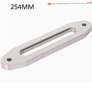 254mm/10인치 윈치 알루미늄 가이드 와이어 로프 아울렛 오프로드 개조 프론트 범퍼 롤러 (9500lbs-13500lb