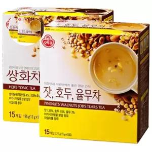 쌍화차 15T 잣호두율무차 + 마차 쌍화차 생강차