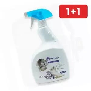 반려동물 펫클린 애견탈취제 1000mL 라벤다 분사형 (1+1)