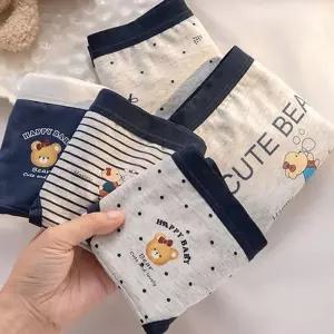 데일리 여성 면 팬티 편안한 여성 삼각 팬티 순면 5p 여성속옷세트