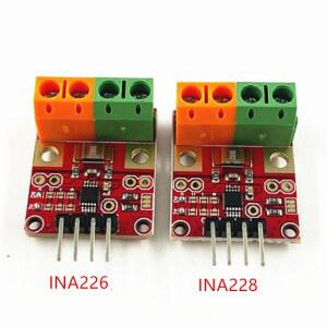 호환 INA226 INA228 전류 전압 모니터링 센서 모듈 IIC I2C 인터페이스 양방향 제로 드리프트 브레이크 아웃 보드 DC2 7-5