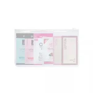 AR08S-03 휴대용 여행용 세면도구파우치 트래블키트 단체 홍보 판촉용 100개